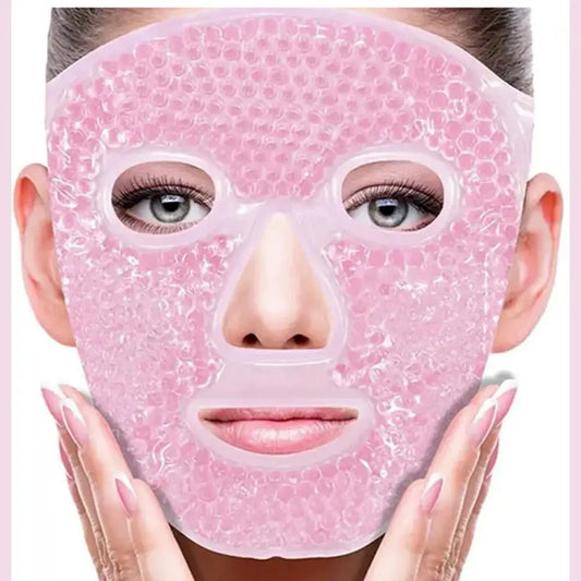 1pc Reusable Hot & Cold Gel Bead Face Mask