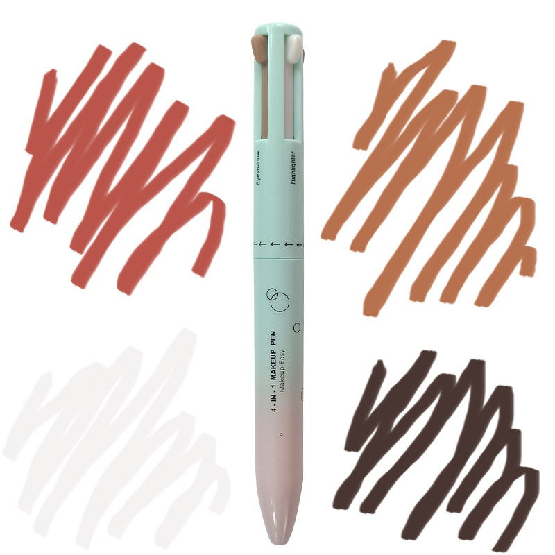 4 in 1 Makeup Pen All in One Beauty Tool for Effortless Glam