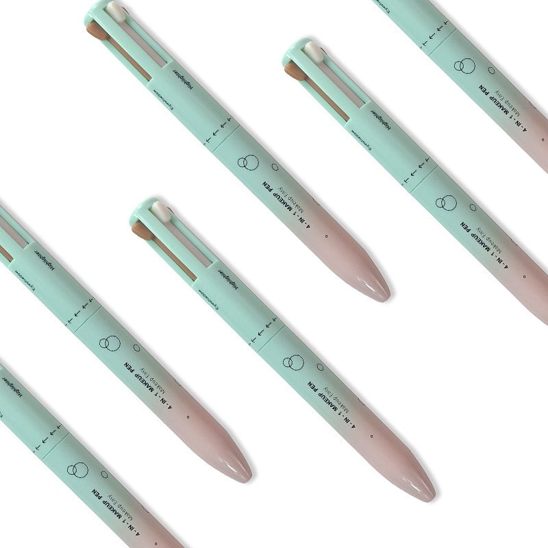 4 in 1 Makeup Pen All in One Beauty Tool for Effortless Glam