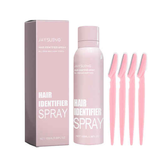 JAYSUING Hair Identifier Spray - Precision Facial Hair Highlighter for Derma-planing and Shaving